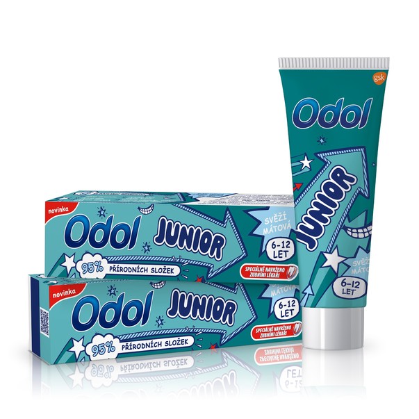 Odol Junior detská zubná pasta 2x50 ml