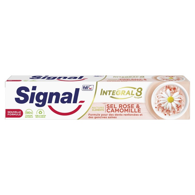 Signal Natural Elements Integral8 Sel Rose&Camomille zubná pasta 75 ml