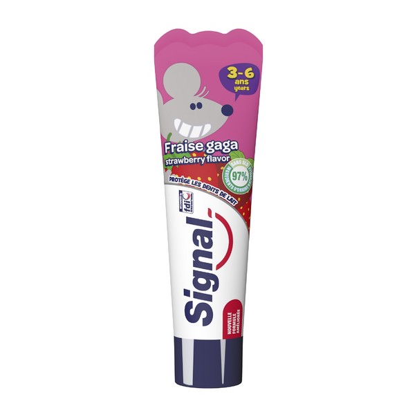 Signal Kids Strawberry detská zubná pasta 50 ml