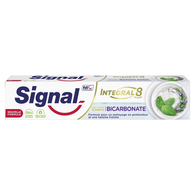 Signal Natural Elements Integral8 Baking Soda zubná pasta 75 ml