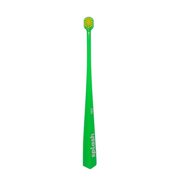 Splash Brush 120 zubná kefka zelená