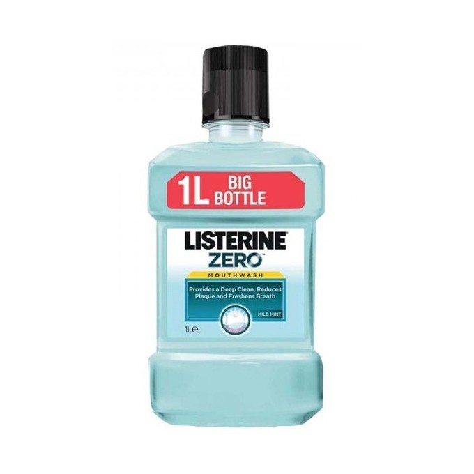 Listerine Cool Mint Zero ústna voda 1000 ml
