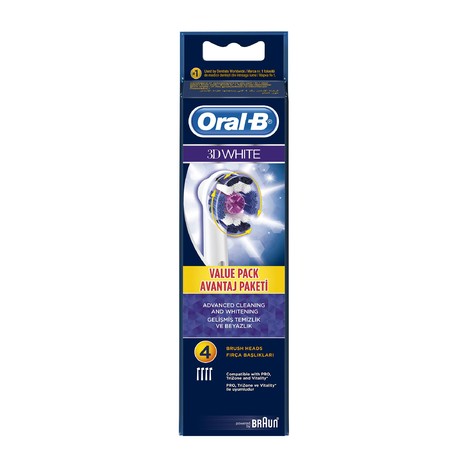 Oral-B 3D White EB 18-4 náhradné hlavice 4 ks