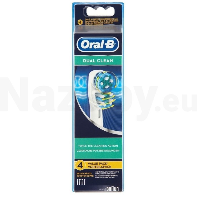 Braun Oral-B Dual Clean EB 417-2 náhradné hlavice 2ks