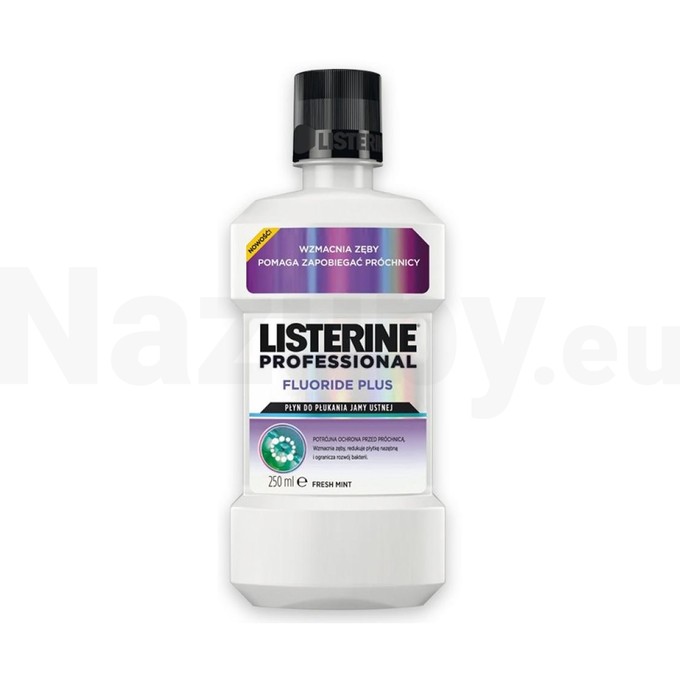 Listerine Professional Fluoride Plus ústna voda 250ml