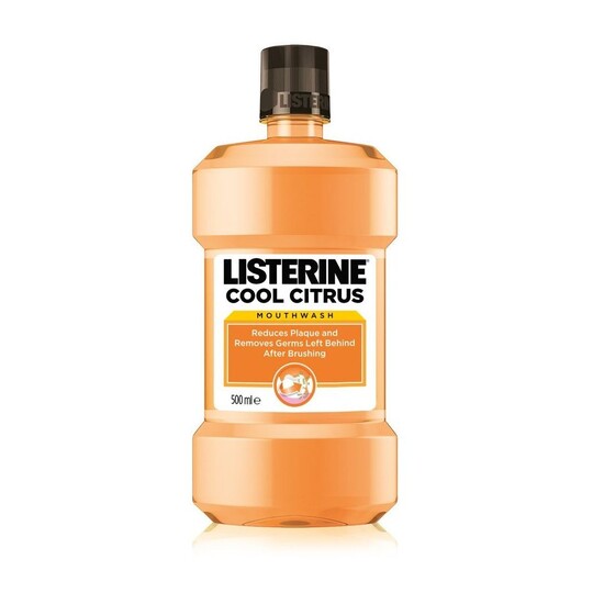 Listerine Cool Citrus ústna voda 500 ml