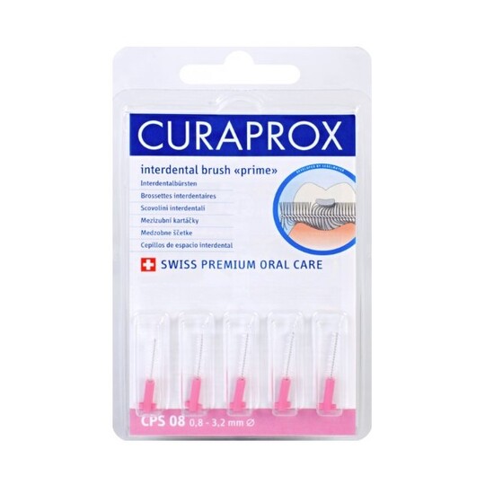 Curaprox CPS 08 prime medzizubná kefka 5 ks