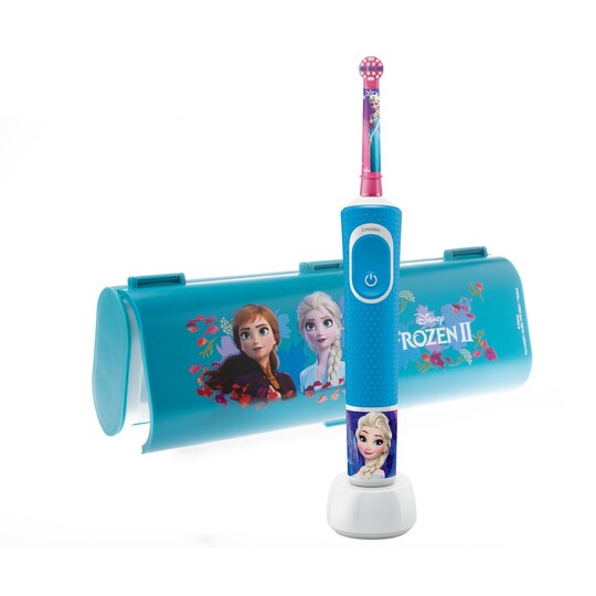 Oral-B Kids Frozen zubná kefka + cestovné puzdro