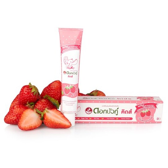 Twin Lotus Kids Strawberry detská zubná pasta 35 g