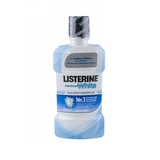Listerine Advanced White ústna voda 500 ml