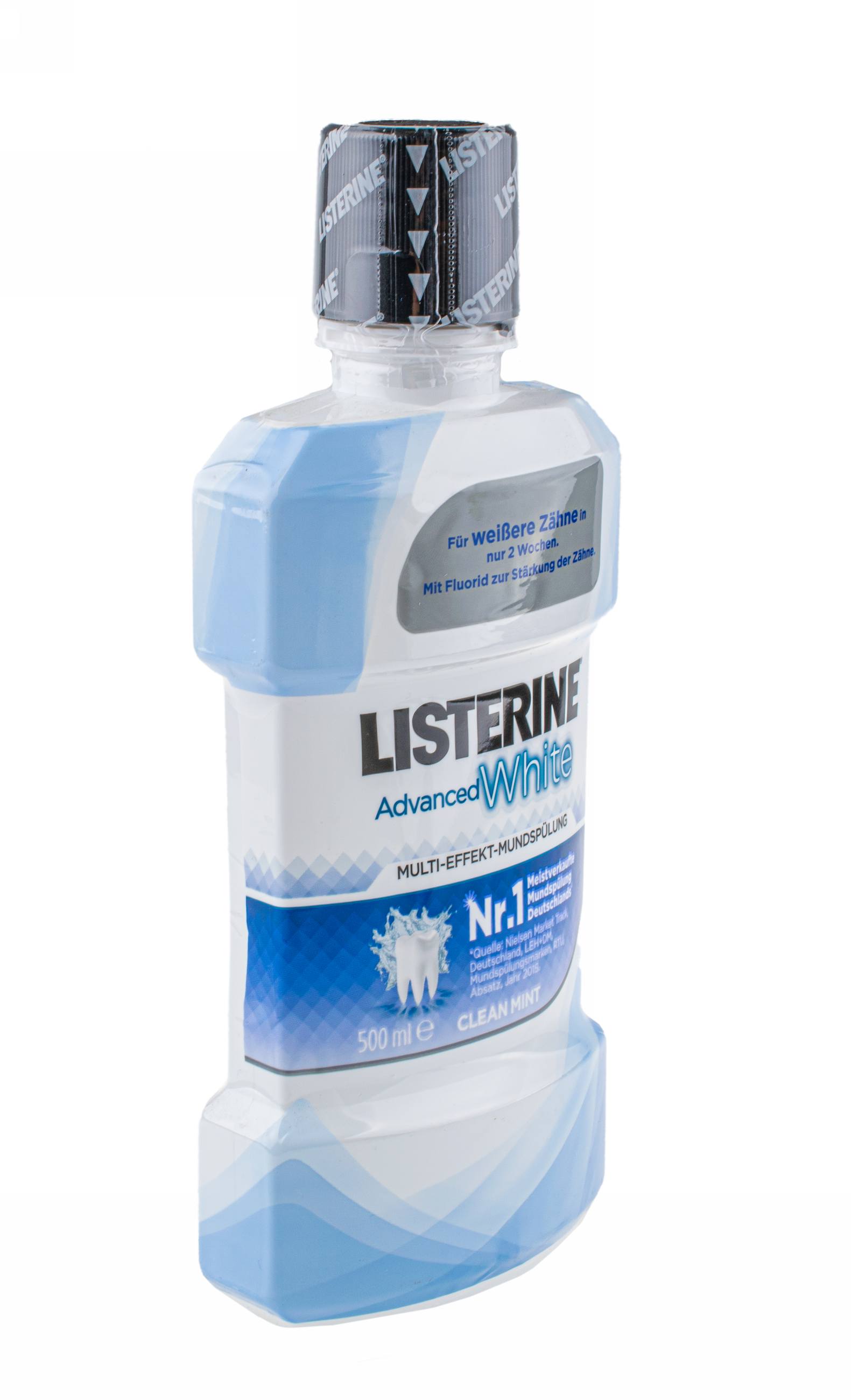 Listerine Advanced White ústna voda 500 ml