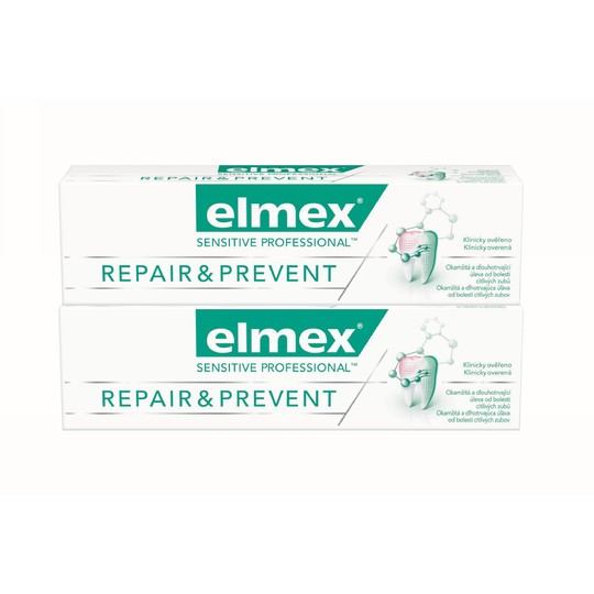 Elmex Sensitive Professional Repair & Prevent 2x 75 ml + Elmex 400 ml