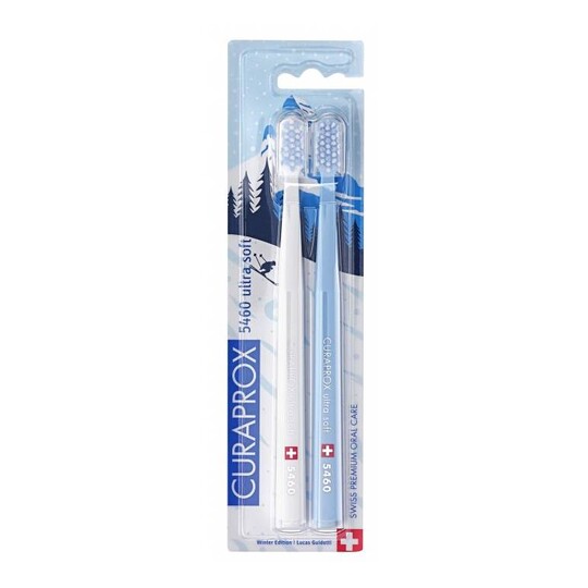 Curaprox CS 5460 Ultrasoft Winter 2020 zubná kefka 2 ks