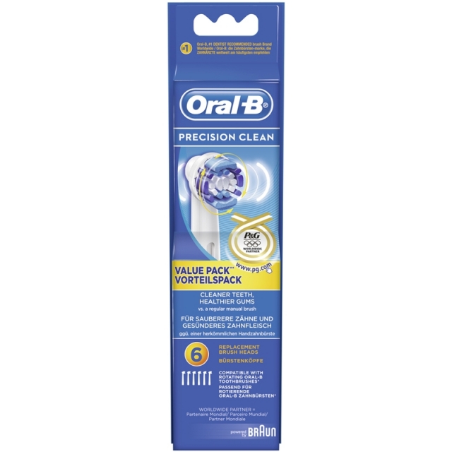 Braun Oral-B Precision Clean EB 20-6 náhradné hlavice 6ks