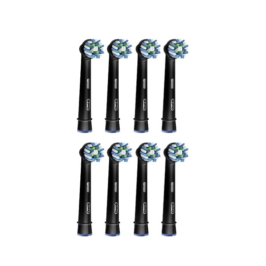 Oral-B EB50-8 CrossAction Black náhradné hlavice 8 ks