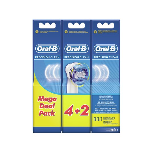 Oral-B Precision Clean EB20-6 náhradné hlavice 6 ks
