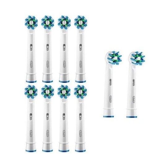 Braun Oral-B CrossAction EB 50-10 náhradné hlavice 8+2ks