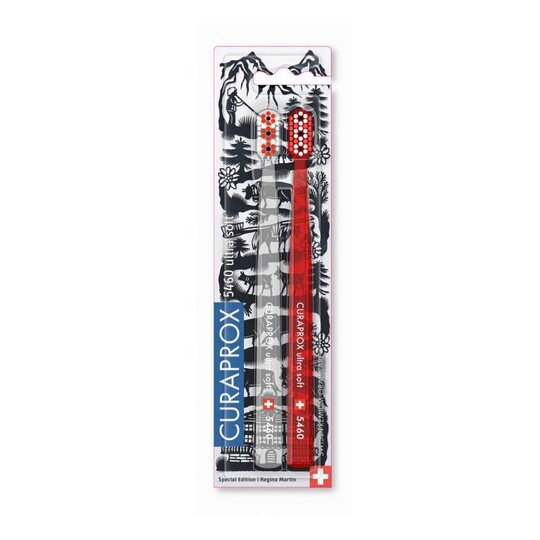 Curaprox CS 5460 Ultrasoft Swiss zubná kefka 2 ks