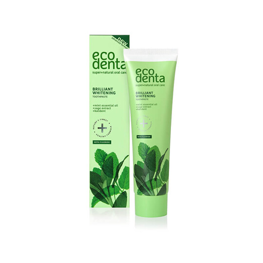 Ecodenta Brilliant Whitening bieliaca zubná pasta 100 ml