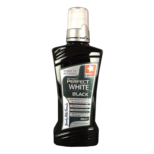Beverly Hills Formula Perfect White Black ústna voda 500 ml