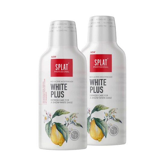 Splat Professional White Plus ústna voda 2x275 ml