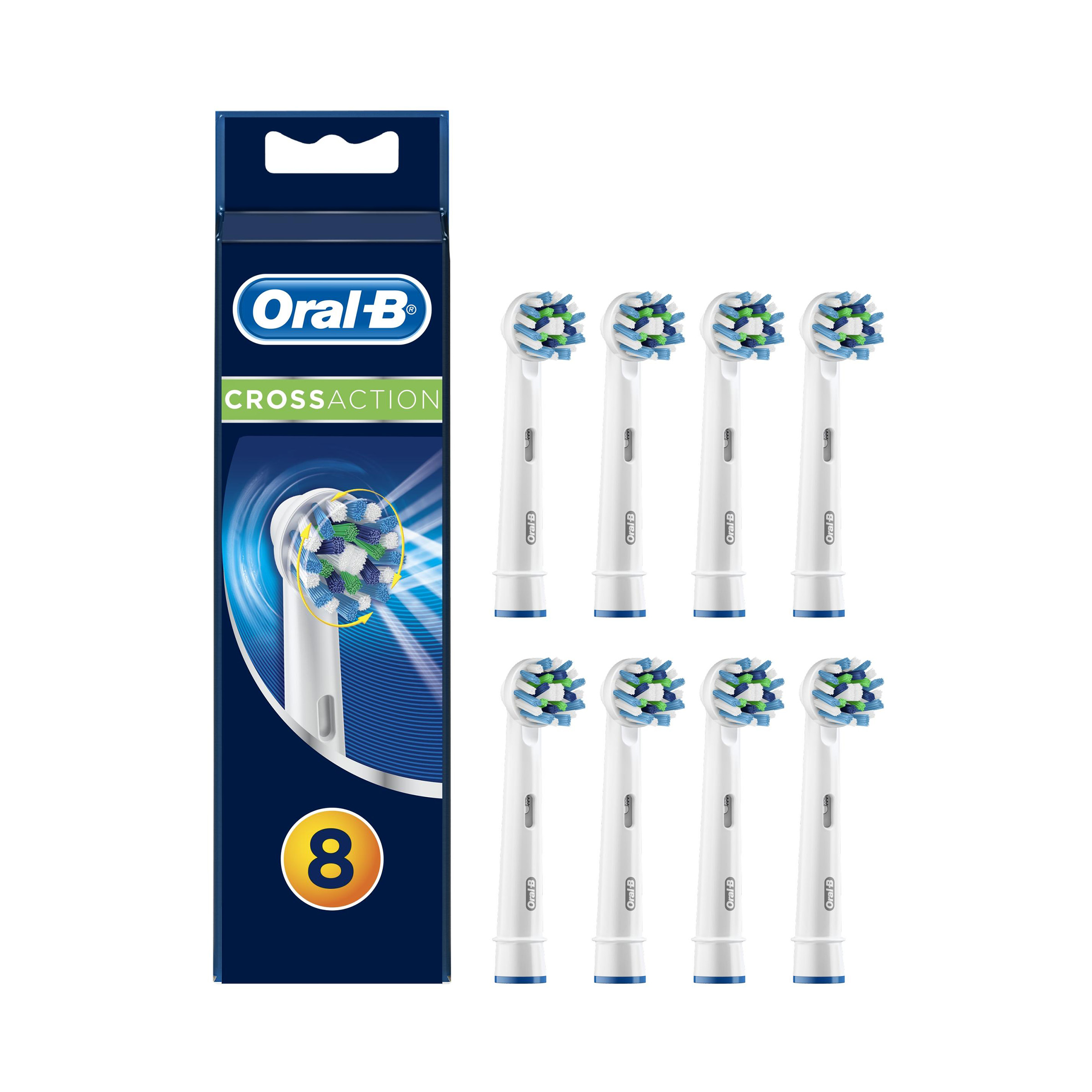 Oral-B CrossAction EB 50-8 náhradné hlavice 8 ks