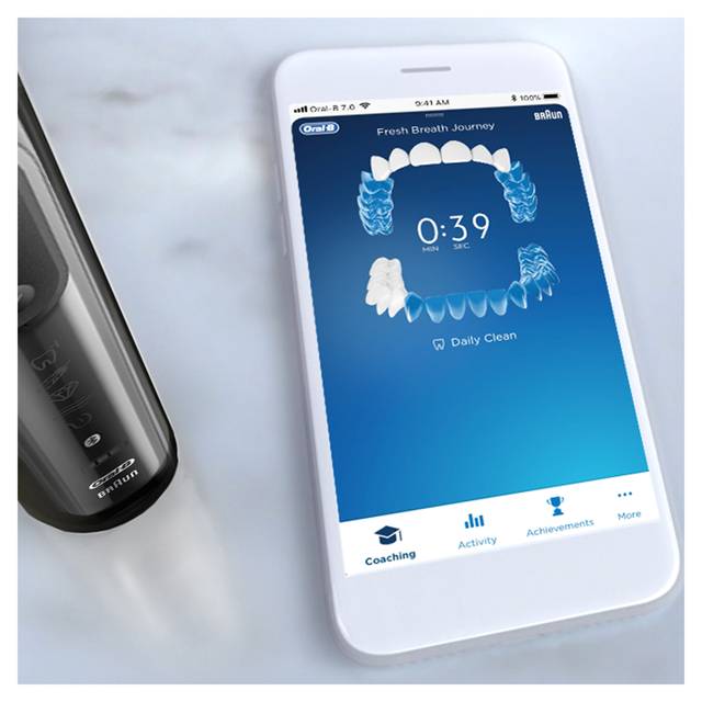 Oral-B Genius X 20100S Midnight Black oscilačná kefka