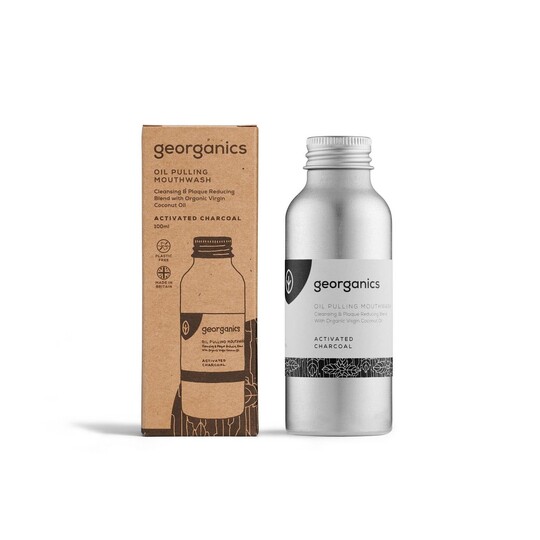 Georganics Activated Charcoal ústna voda 100 ml