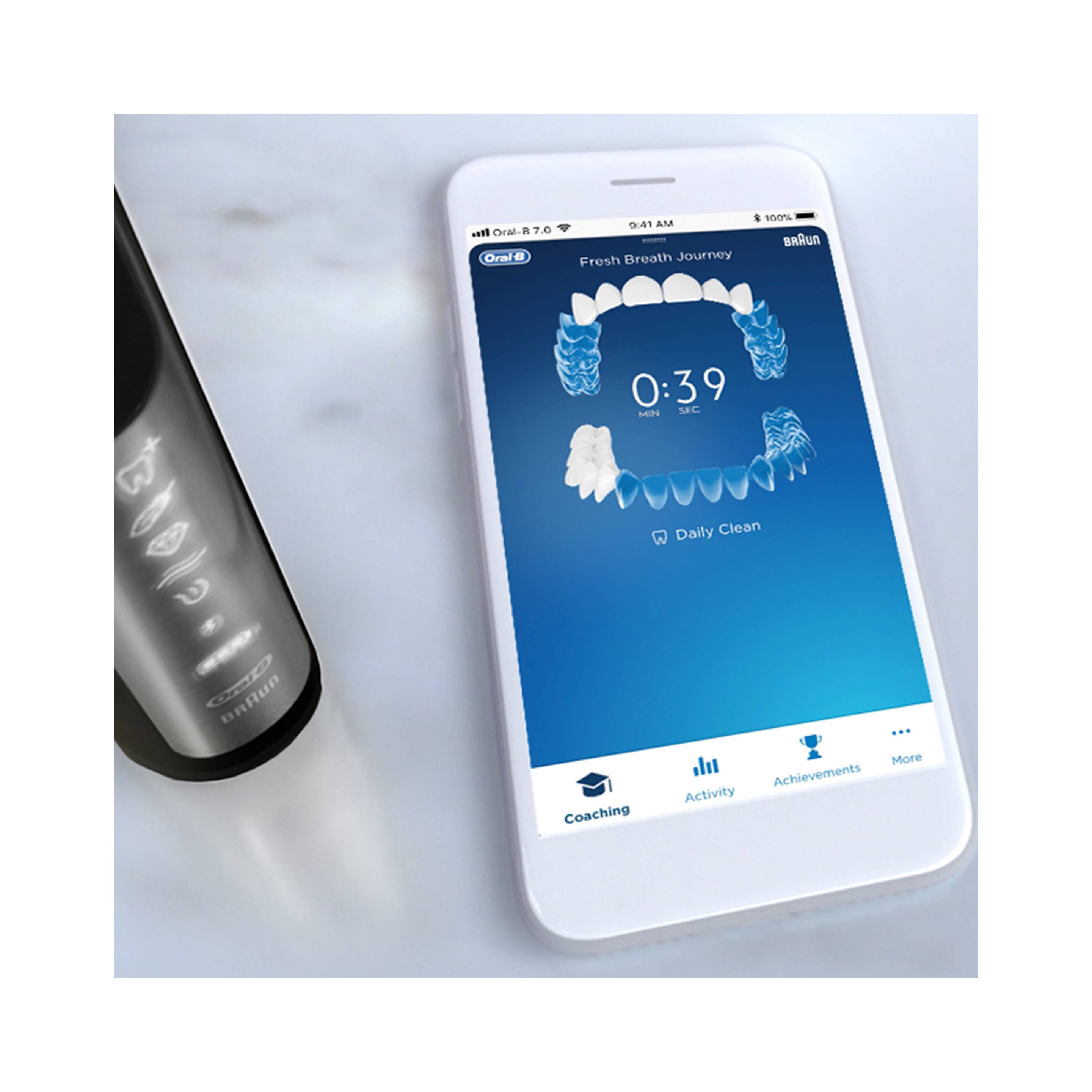 Oral-B Genius X 20000 Anthracite Grey oscilačná kefka