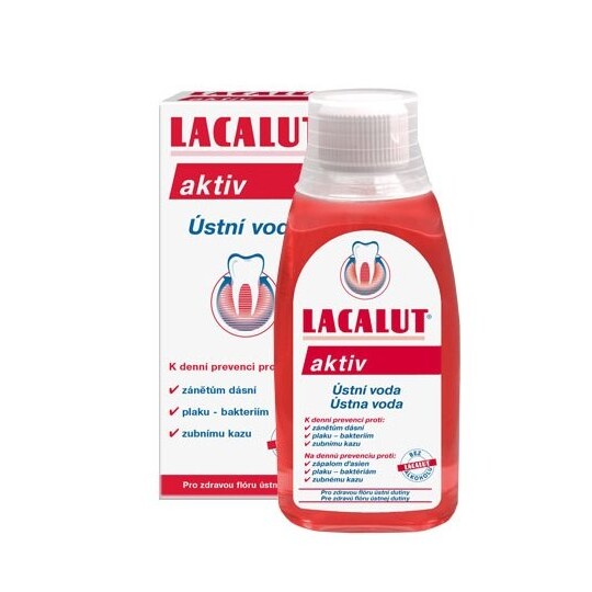 Lacalut Aktiv ústna voda 300 ml