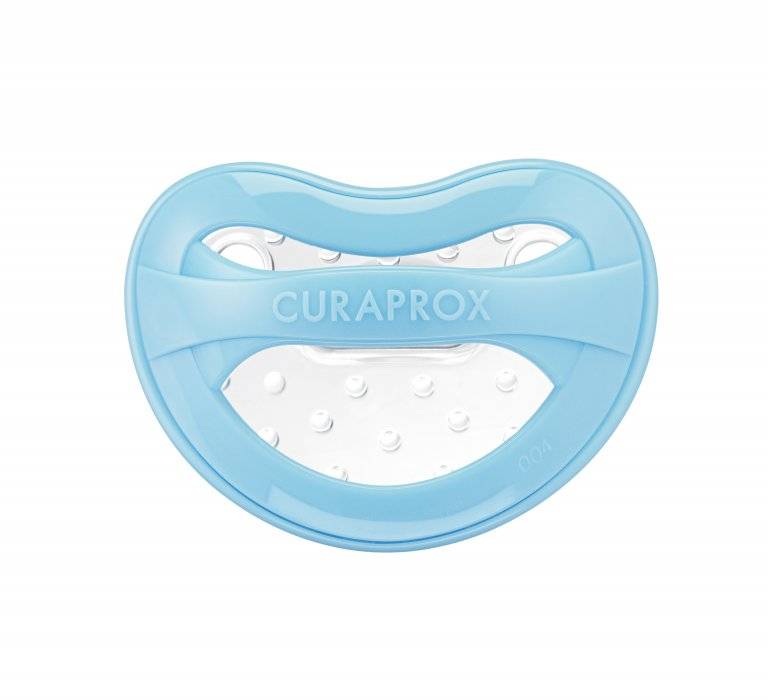 Curaprox Bio Functional cumlík 7-18 mesiacov MODRÝ, 2 ks