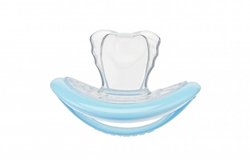 Curaprox Bio Functional cumlík 7-18 mesiacov MODRÝ, 2 ks