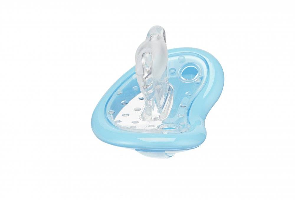 Curaprox Bio Functional cumlík 7-18 mesiacov MODRÝ, 2 ks