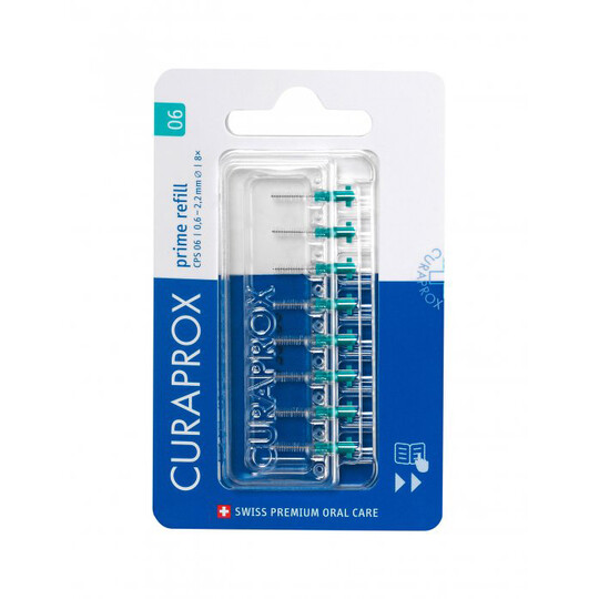 Curaprox CPS 06 prime REFILL medzizubné kefky 8 ks