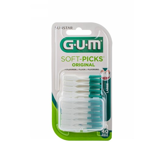 GUM Soft Picks medzizubné kefky LARGE 40 ks