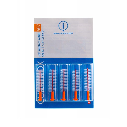 Curaprox CPS 507 Soft Implant medzizubná kefka 5 ks