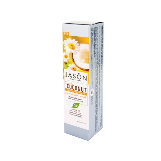 JĀSÖN Simply Coconut Chamomile zubná pasta 119 g