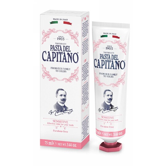 Pasta del Capitano Sensitive zubná pasta 75 ml