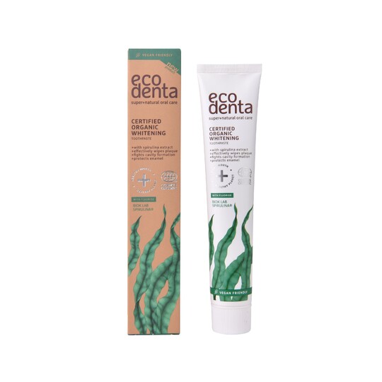 Ecodenta Organic Whitening Spirulina zubná pasta 75 ml