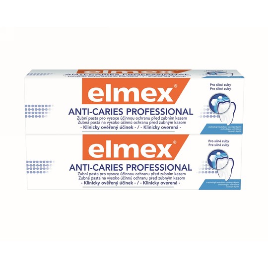 Elmex Anti Caries Professional 2x75ml + Elmex 400 ml