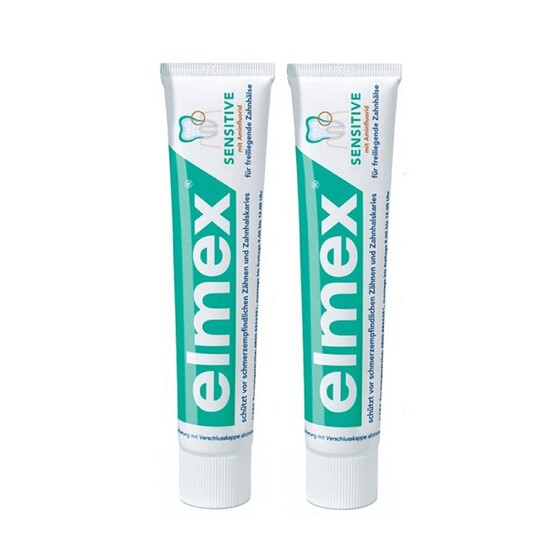 Elmex Sensitive zubná pasta 2x75 ml