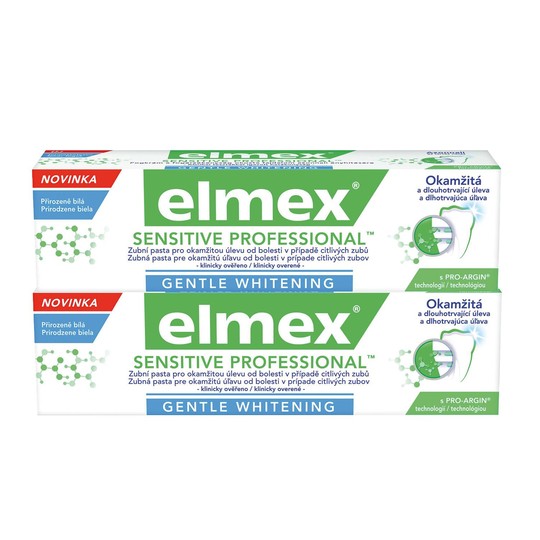 Elmex Sensitive Professional Gentle Whitening zubná pasta 2x75 ml