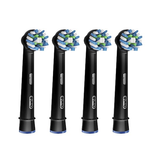 Oral-B EB50-4 CrossAction Black náhradné hlavice 4 ks