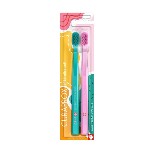 Curaprox CS 5460 Ultrasoft Different Days zubná kefka 2 ks