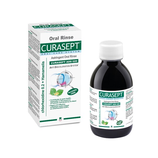 Curasept ADS Adstringent ústna voda 200 ml