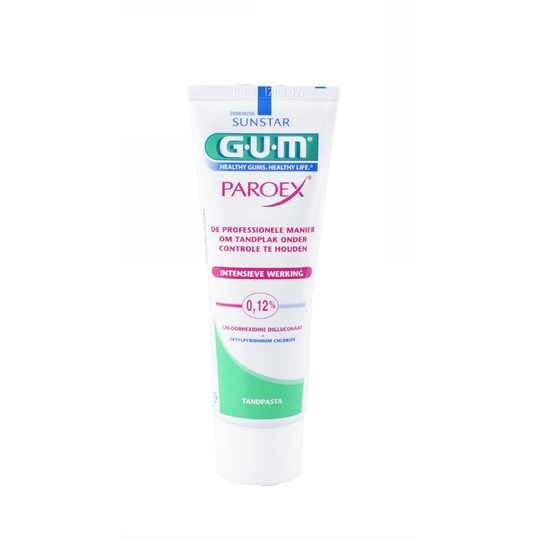 GUM Paroex 0,12% CHX zubná pasta 75ml