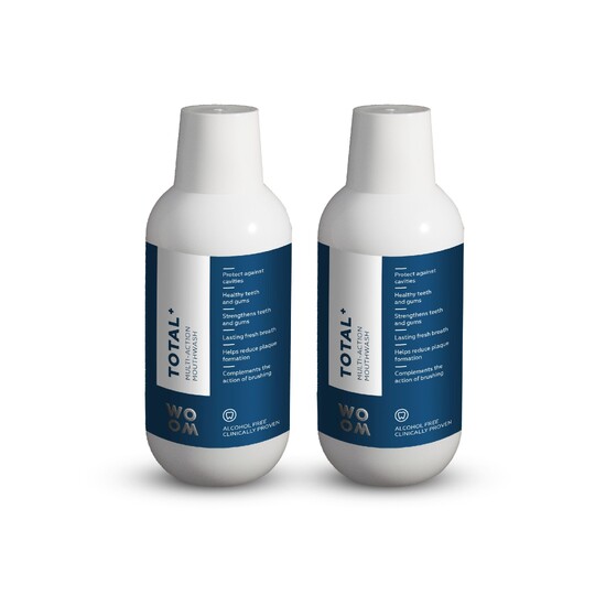 Woom Total+ ústna voda 2x500 ml