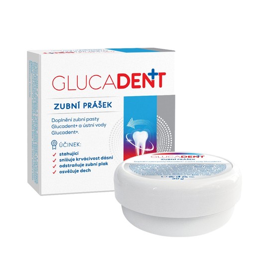 Glucadent zubný púder 30g