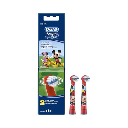 Oral-B Stages Kids EB 10-2 MN náhradné hlavice 2ks - MICKEY