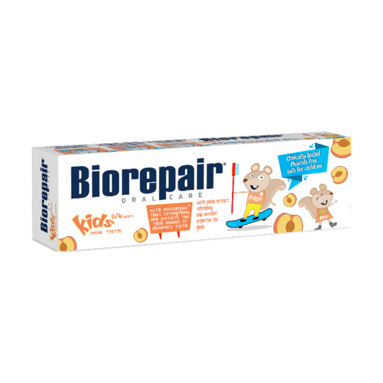 BioRepair Kids Peach 0-6 detská zubná pasta 50 ml